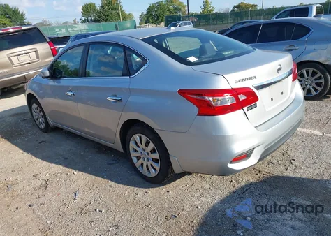 2016 Nissan Sentra Fe+ S/S/Sl/Sr/Sv from USA, damaged, VIN 3N1AB7AP7GL643612